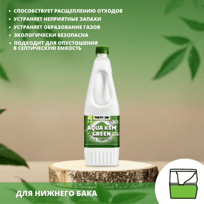 Жидкость для биотуалетовThetford Aqua Kem Green