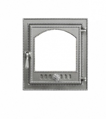 Дверка ВЕЗУВИЙ каминная 210 (не крашеная)