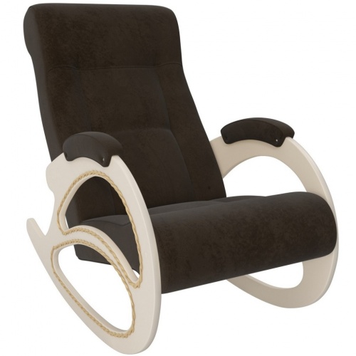 Кресло-качалка модель 4 Verona Wenge сливочный