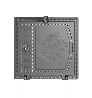 Дверка ВЕЗУВИЙ каминная 281 (не крашеная)