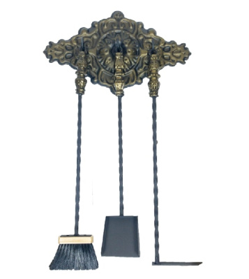 Набор для камина навесной №8