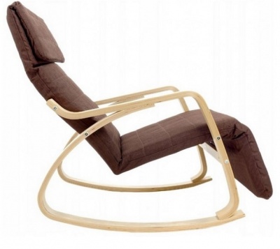 Кресло-качалка Calviano Relax 1103 коричневый