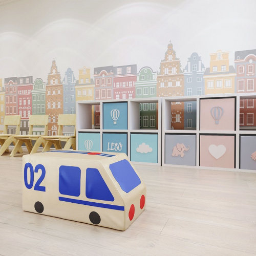 Контурная игрушка Фургон Полиция ДМФ-МК-01.23.03