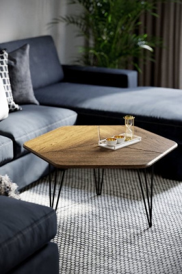 Стол журнальный Олдем орех альберо 