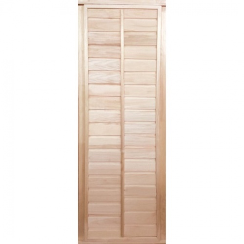 Дверь для бани деревянная 1900х700мм арт.34022