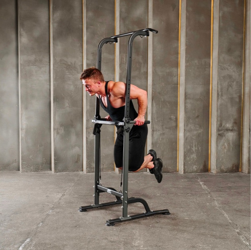 Турник-брусья DFC G007G серый