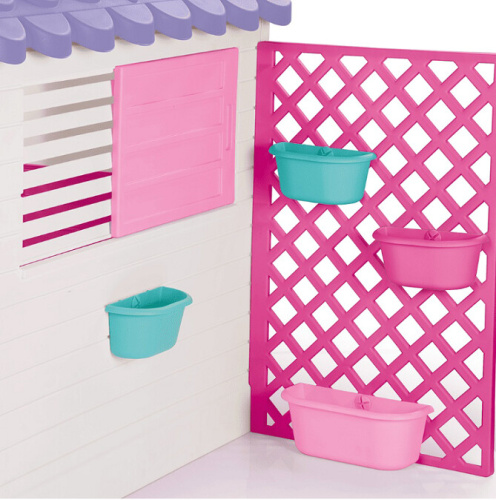 Домик для детской площадки Dolu Garden Play house 2578 розовый