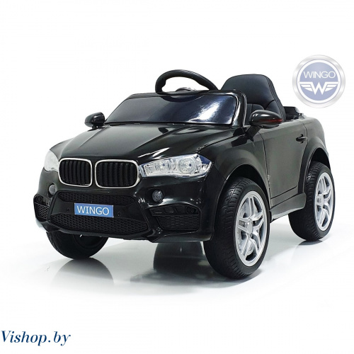 Детский электромобиль Wingo BMW M3 LUX Черный