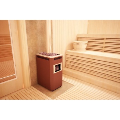 Печь для бани Теплодар Кузбасс 20 ТК Панорама без двери