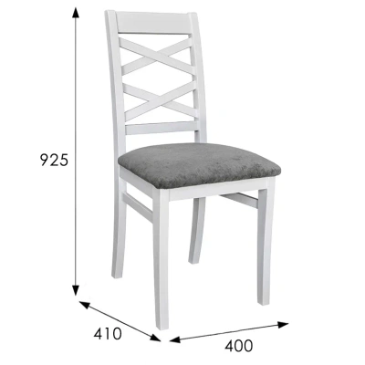 Стул Араго белый генезис стиль 