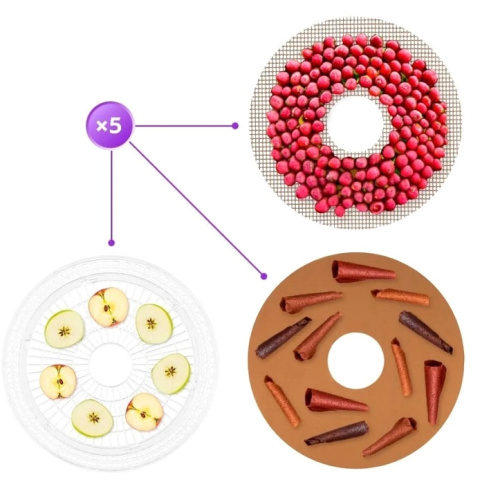 Сушилка для овощей и фруктов Kitfort КТ-1996