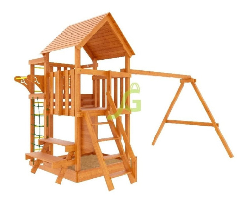 Детская площадка IgraGrad Крафт Pro окрашенная