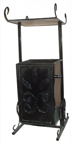 Урна уличная № 8 с крышей