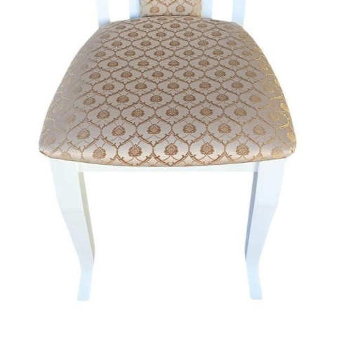 Стул Б-2230.1 Эмаль белая Яра золотая 