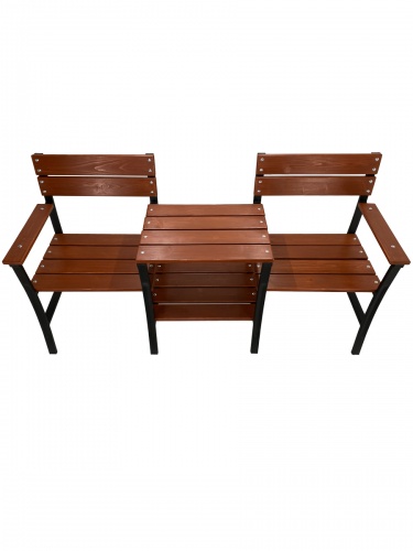 Скамейка садовая МФ-7 Дуэт окрашенный