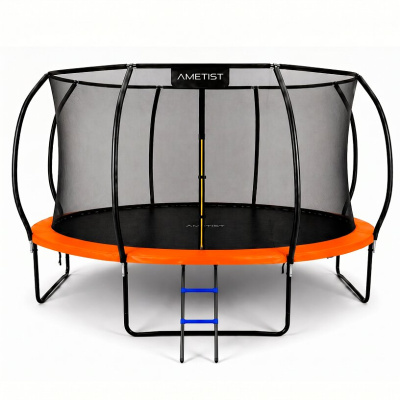 Батут AMETIST PRO Inside D435-14FT Blue Orange