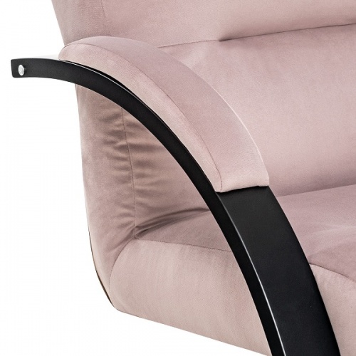 Кресло-качалка Leset Милано венге Velur V11