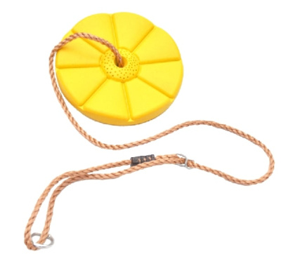 Качели Perfetto Sport PS-312 диск Лиана желтый