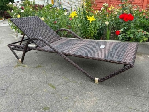 Шезлонг Relax 7034П шоколад