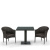 Комплект мебели T605SWT/Y350B-W53 Brown
