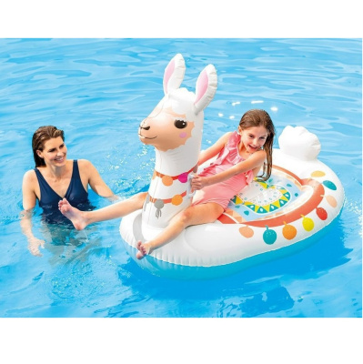Надувная игрушка-плотик Intex Лама 135x94x112 см 57564NP
