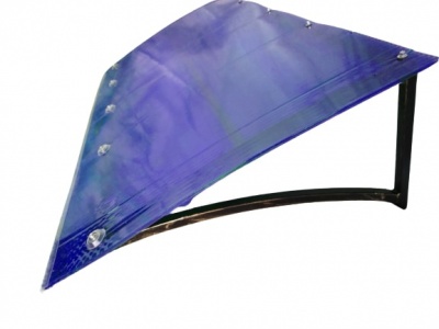 Козырек сварной КЗ-6 синий