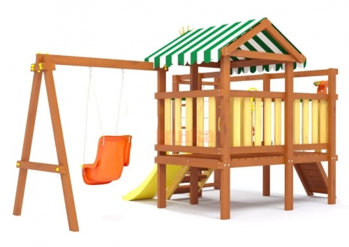 Детская спортивная площадка для дачи Савушка Baby 11 Play