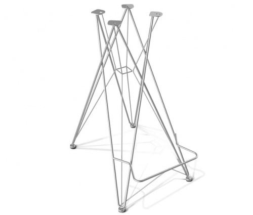 Стул барный Sheffilton SHT-ST29-C/S66 жемчужный хром лак 