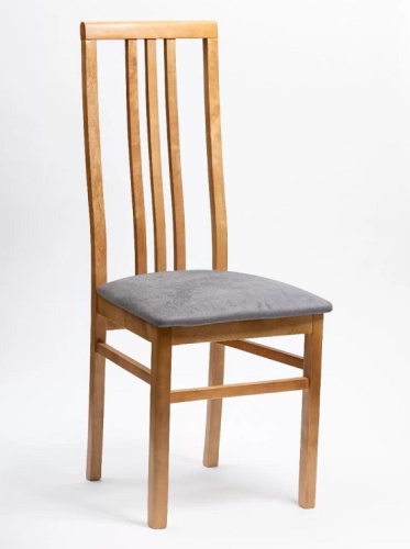 Стул МДК-82 Р-43 Микровелюр серый 