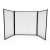Экран каминный EVEREST FS202-B-A черный Экран каминный EVEREST FS202-B-A черный