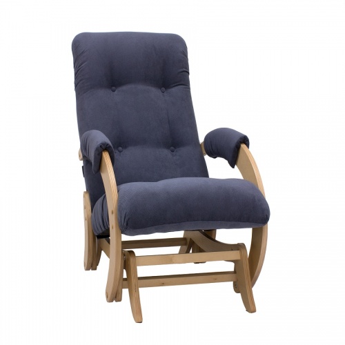 Кресло-глайдер Модель 68 Verona Denim Blue шпон