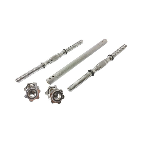 Набор гантельных грифов с соединительным коннектором AMETIST 40 см