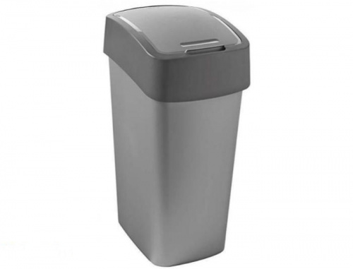 Контейнер для мусора Pacific Flip Bin 50L серый/графит 