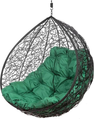 Кресло подвесное BiGarden Gemini Black BS без стойки двойной 
