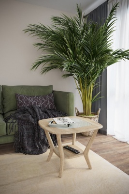 Стол журнальный Мельбурн дуб сонома 