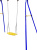 Качели дачные Пионер 1К качели цепные Качели дачные Пионер 1К качели цепные