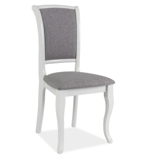 Стул деревянный SIGNAL MN-SC tap. 46 белый серый 