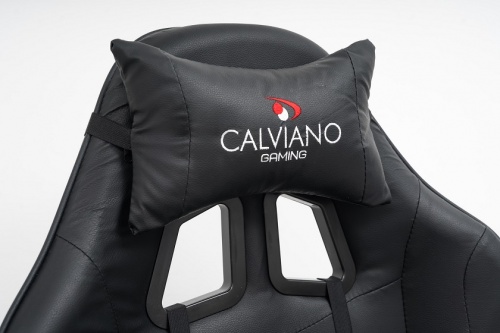 Вибромассажное кресло Calviano 1583 черное 