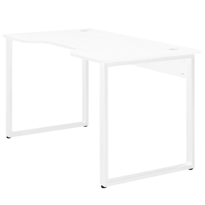 Стол геймерский Гонконг ДТ-3 120x70x75 белый металл белый 