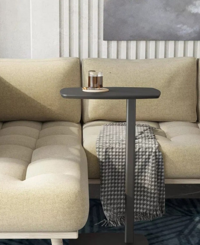 Стол придиванный Дей графит 