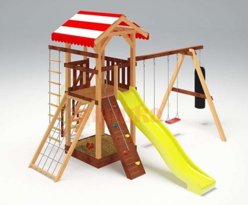 Детская спортивная площадка для дачи Савушка 4