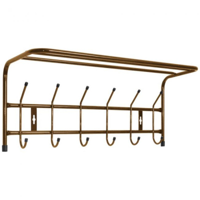 Вешалка  с полкой 6 крючков (600х238х268 мм) 