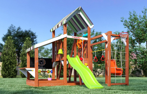Детская площадка для дачи Савушка TooSun 13 салатовый