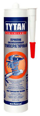 Герметик термостойкий силиконовый 300°С TYTAN 310мл