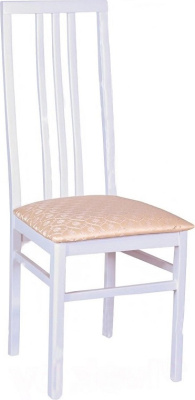 Стул МДК-82 Эмаль белая Яра каппучино 