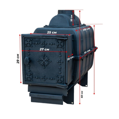 Печь банная ComfortProm Чугун 20 ЧД