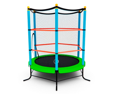 Батут детский DFC SMRKIDS 55 с сеткой GREEN