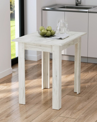 Стол обеденный Афина СН-130.10 дуб крафт белый 