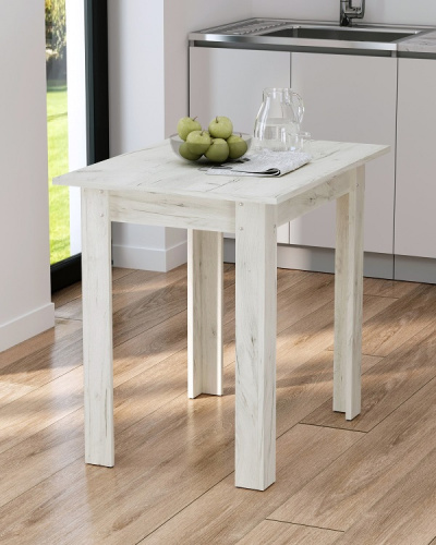 Стол обеденный Афина СН-130.10 дуб крафт белый 