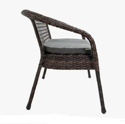Садовый диван 2-х местный DECO 7019П серо-коричневый